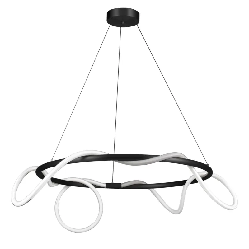 Najlepsza cena FANTASIA ROUND LED ST-9282R/D60 black Step Into Design