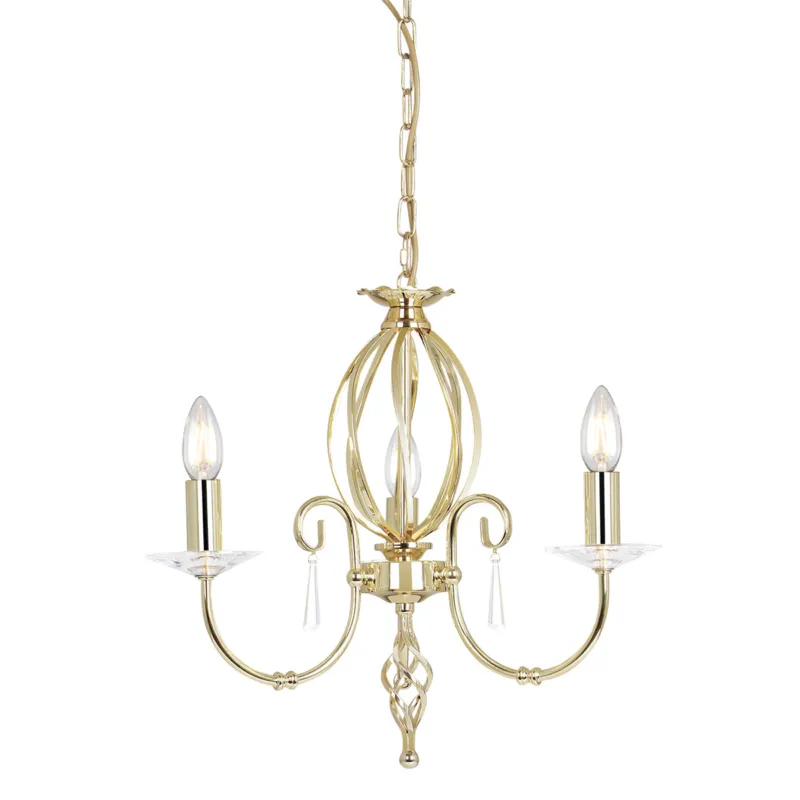 AEGEAN polished brass AG3-POL-BRASS Elstead Lighting Ograniczona ilość