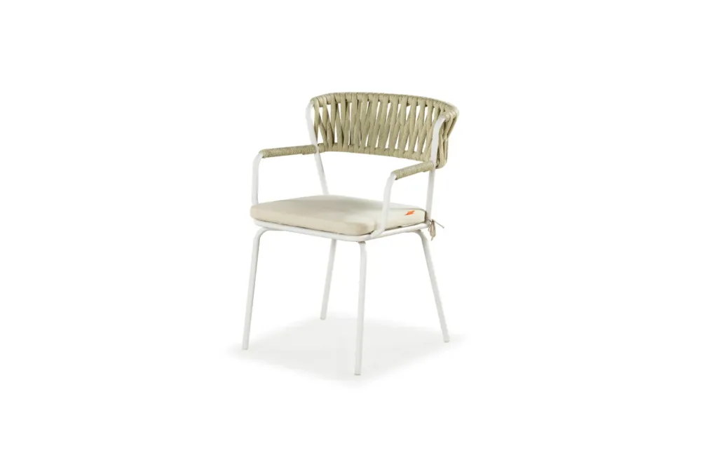 Oferta limitowana Kunesti Krzesło ogrodowe Grab a moment siedzisko poduszka szer. 51 cm