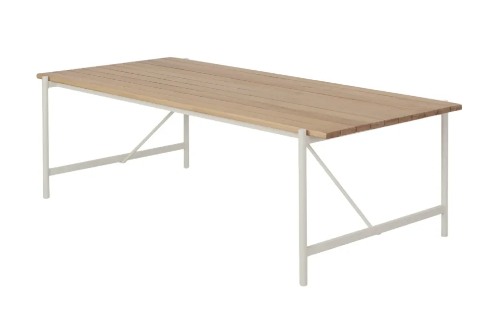 Tylko dziś Kunesti Stół ogrodowy Reach the stars drewniany blat szer. 180 cm