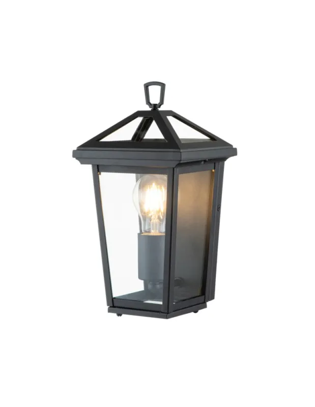 Quintiesse Latarnia naścienna Alford Place - 1 źródło światła IP44 Elstead Lighting QN-ALFORD-PLACE7-S-MB Łatwy zwrot