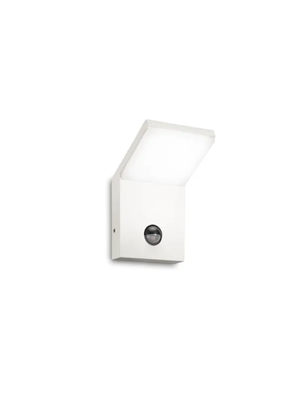 Nowy Ideal Lux Lampa Ścienna STYLE AP SENSOR BIANCO 4000K Biały 209852