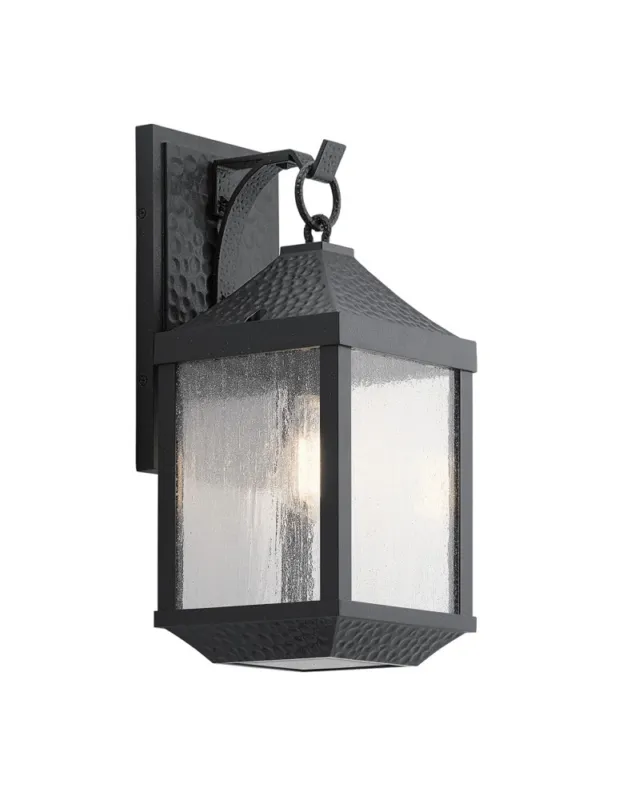 Elstead SPRINGFIELD Kinkiet E27 1x60W IP44 Czarny KL-SPRINGFIELD-M kolory-swiatla.pl Niska cena