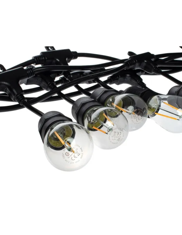 Tylko do końca tygodnia Eko-Light GIRLANDA 10 METRÓW Z ZARÓWKĄ FILAMENTOWĄ 10x1,5W EKO6925