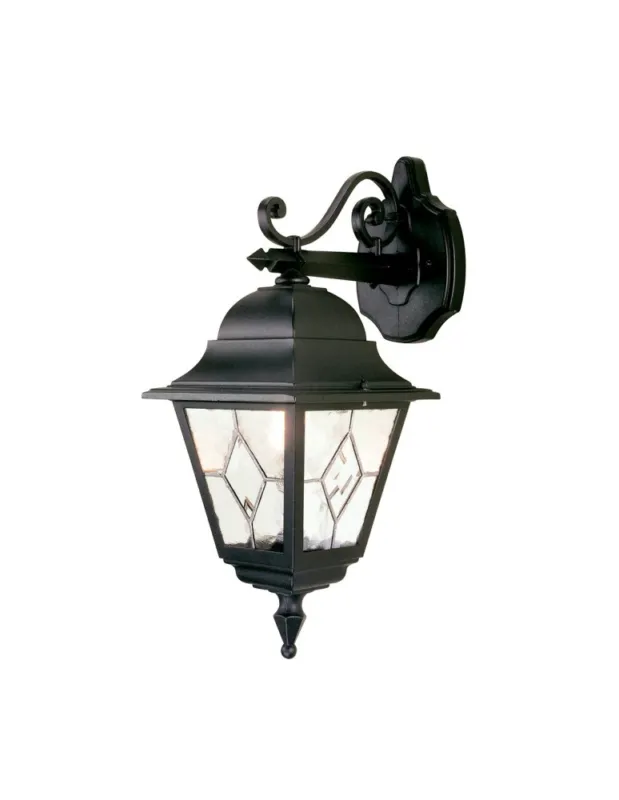 Dodaj do koszyka Elstead NORFOLK Kinkiet E27 1x100W IP43 Czarny NR2-BLK kolory-swiatla.pl
