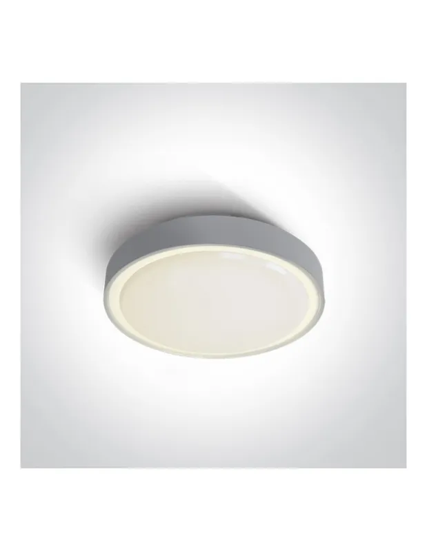 Zamów dziś One Light plafon na zewnątrz szary 26cm Rafti 67280E/AN IP65 kolory-swiatla.pl