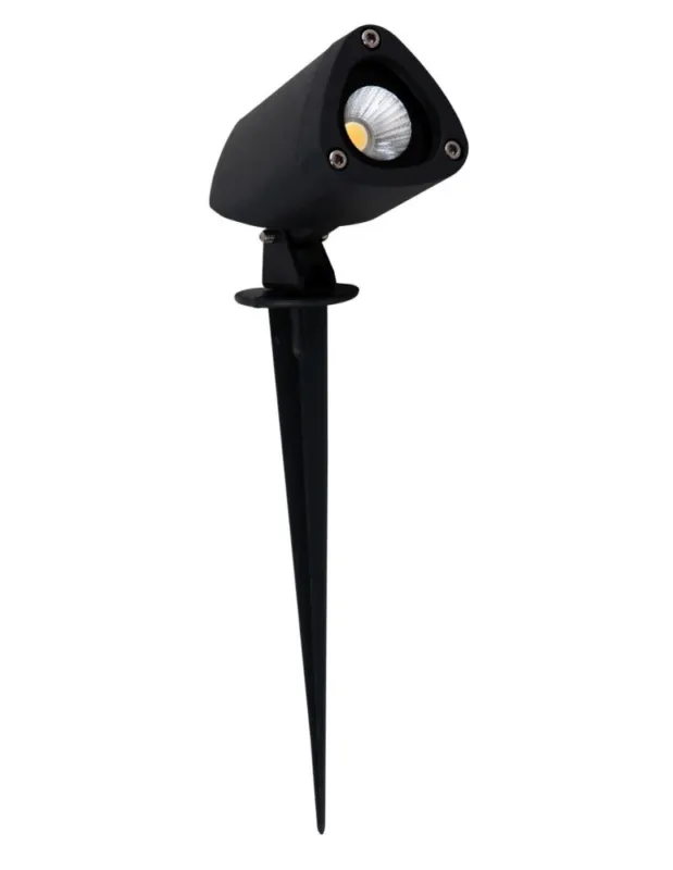 Luces Exclusivas TORREJON Zewnętrzna Stojąca LED 3W 180lm 3000K czarny IP65 LE71453 Nowość