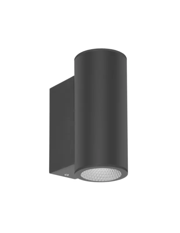Niska cena Italux Lenta GU10 Zewnętrzna Ścienna Czarny piaskowany IP54 1xGU10 40W OWL-2026A-1-GU10 kolory-swiatla.pl
