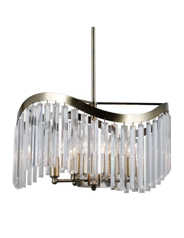 Promocja ITALUX Sabriga Wisząca E14 6x40W Brązowy PND-44544-6 kolory-swiatla.pl