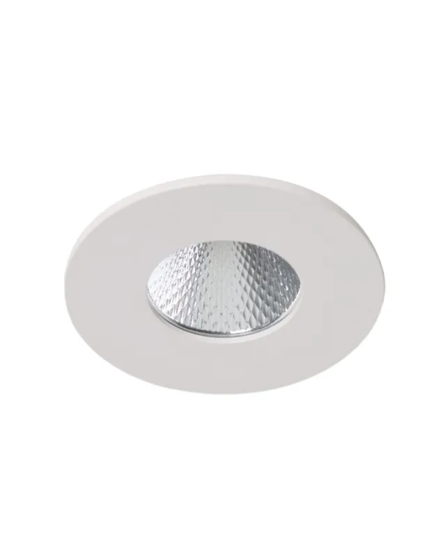 Wysoka jakość Azzardo CLEAN R IP44 7W CCT SWITCH GO Biały/Transparentny 1xLED Podtynkowa Hermetyczna Przełącznik Zmiany Barwy AZ5987