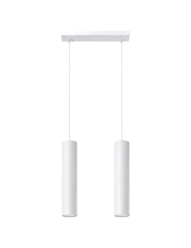 Sollux Lampa wisząca LAGOS 2 biały SL.0324 Do wyczerpania zapasów