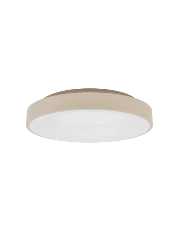 Nowość Nowodvorski NIKKI ROUND LED Lampa Sufitowa Plafon LED zintegrowany 4000K Beżowy 12366