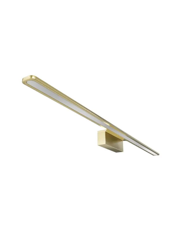 Ograniczona ilość Open Design Highlights Luce Parette Old Gold 92 CCT IP44 Kinkiet 12W LED 3000K / 4500K / 6500K 230V 1656lm Biały Złoto Satynow