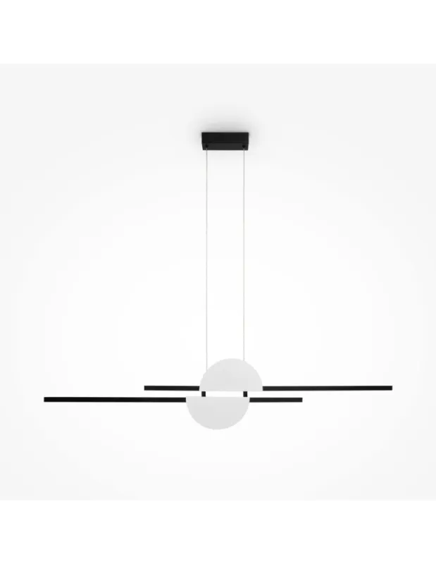 Maytoni Skyline Lampa Wisząca Nowoczesna LED 26W 900lm 4000K Czarny MOD179PL-L26W4K Hit sprzedaży