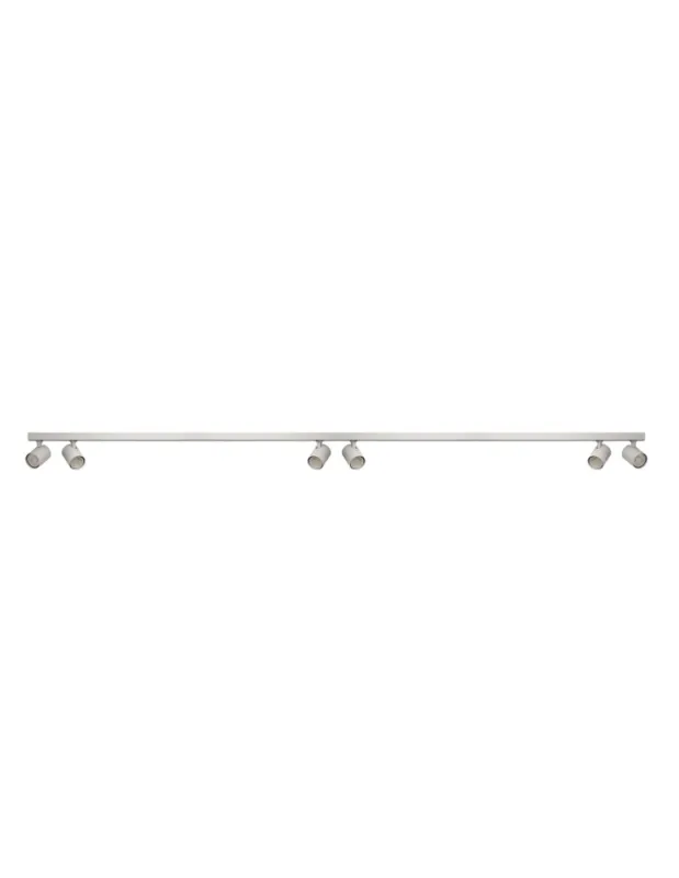 Wyjątkowa oferta Azzardo EXO 6 LINE 200 WH Reflektor Biały Matowy AZ6657