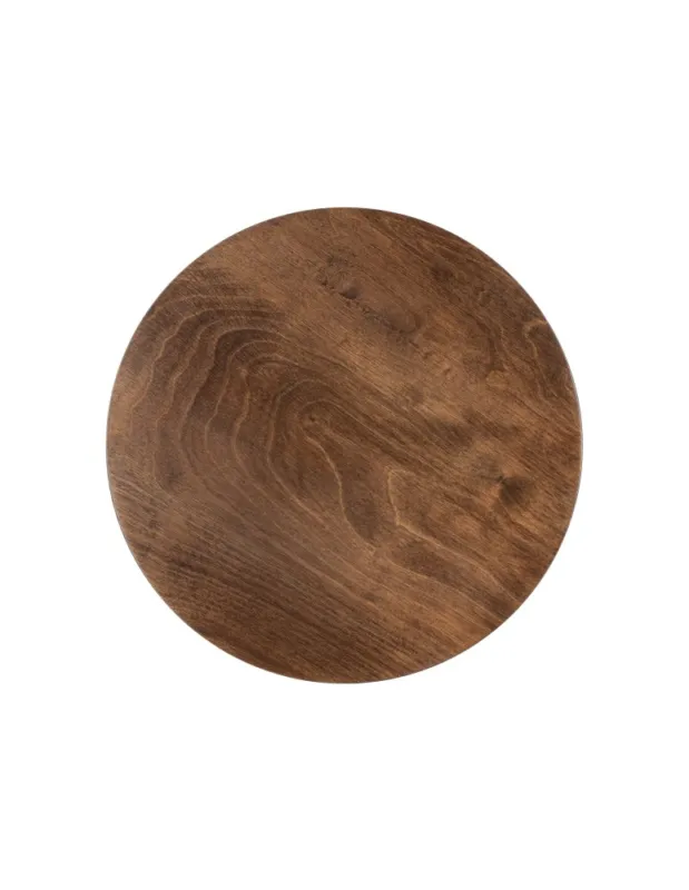 Wyprzedaż Nowodvorski RING TIMBER LED L Lampy ścienne Kinkiet Max moc 13W LED 3000K Ciemne drewno 11291