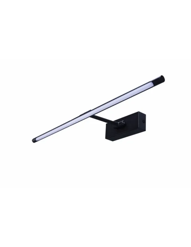 Popularny Azzardo DAVINCI 90 LED 16W 1200lm 3000K Czarny mat Ścienna AZ4264 kolory-swiatla.pl