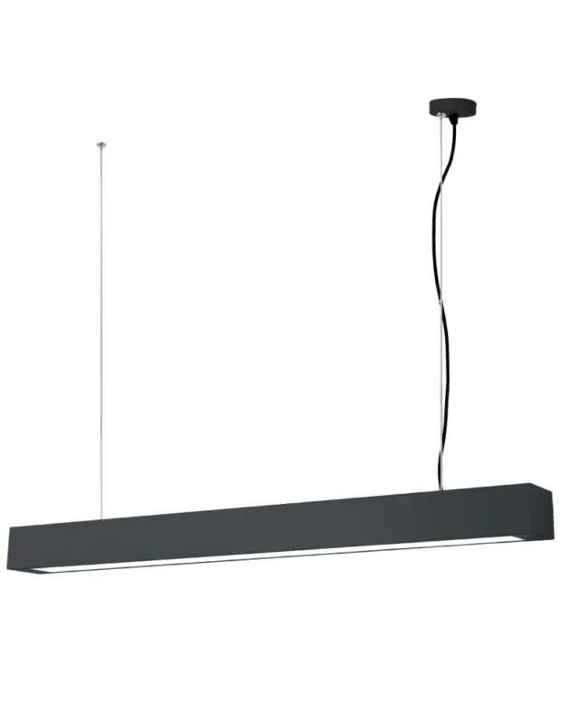 Light Prestige Lampa wisząca Ibros duża 24W CCT IP20 1xLED czarna LP-7001/1P 20 BK-93 24 CCT Promocja