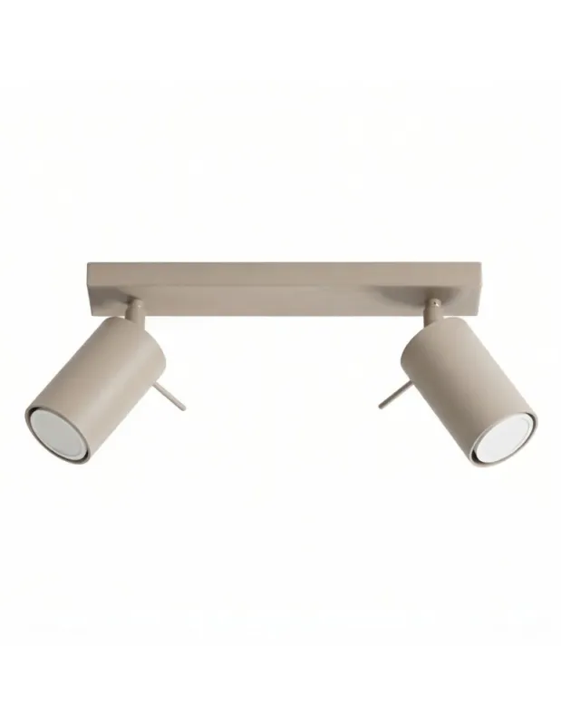 Łatwy zwrot Sollux Plafon RING 2 taupe SL.2154