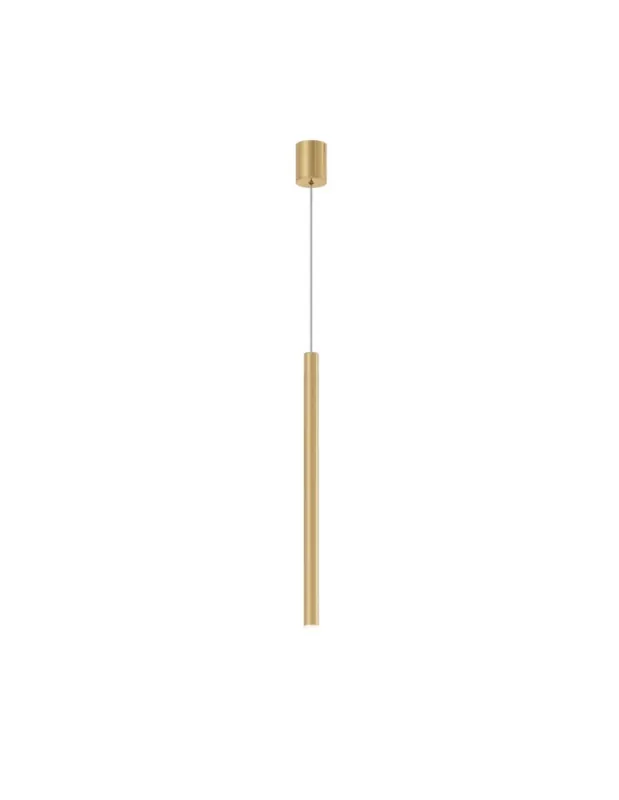 Tani YASKR Lampa Wisząca Elin 1xLED złota IP44 PL0123-GD Złoty
