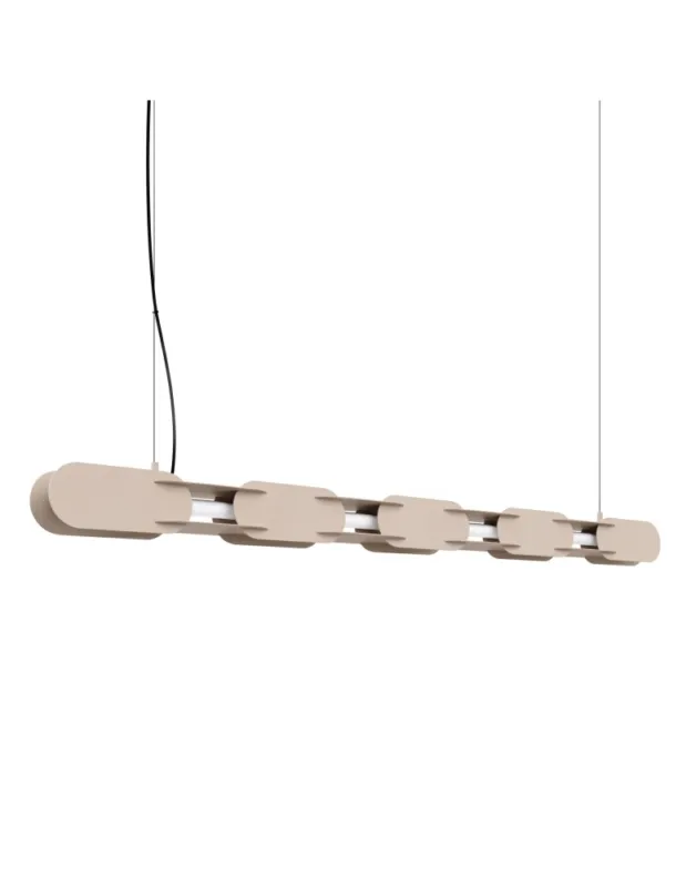 Thoro Lampa wisząca CHAIN 158 taupe LED 3000K TH.1031 Tani