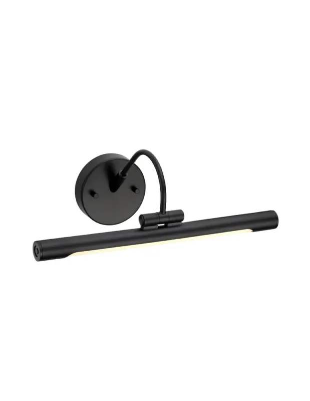 Dostępne od ręki Elstead ALTON Oświetlenie Obrazu LED 1x6W Czarny ALTON-PL-S-BLK kolory-swiatla.pl