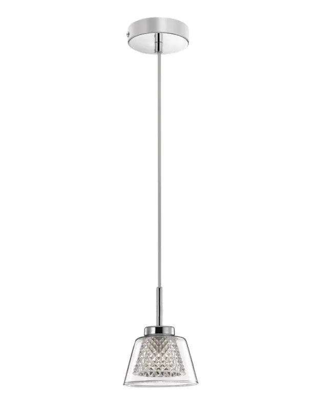 Wyjątkowa oferta Luces Exclusivas YOPAL Wisząca 1xG9 LED transparentny LE41835