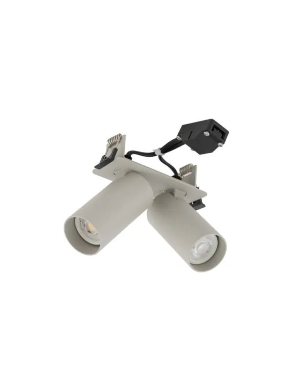 Tylko do końca tygodnia Nowodvorski FOURTY SURFACE Reflektor/Spot Max moc 10W only LED GU10 R35 Silk gray 11444