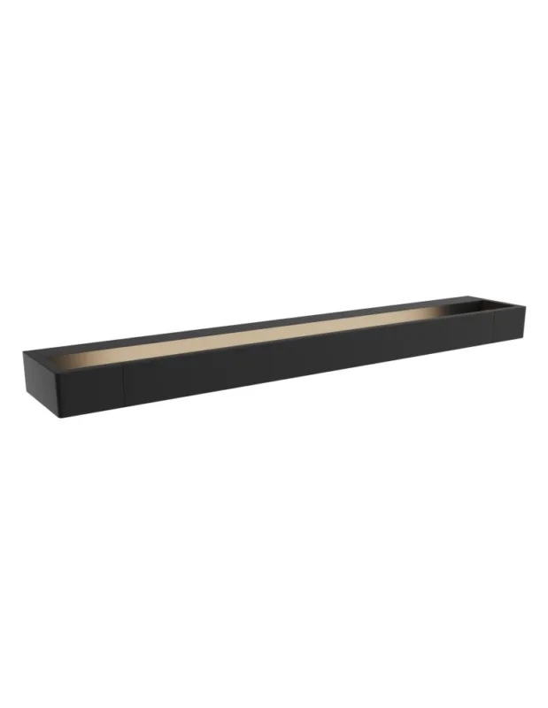 Kup online Maxlight Kinkiet Flink Czarny 60 cm IP44 W0309
