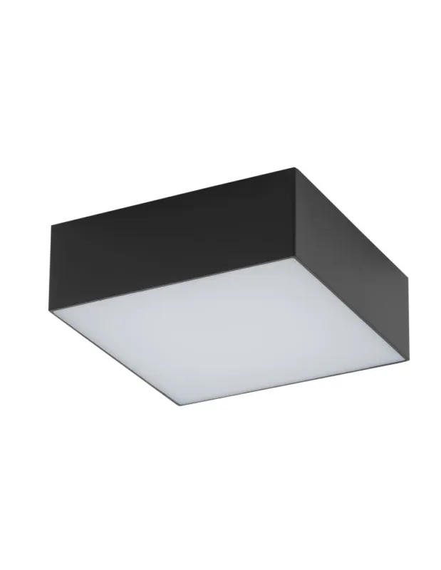Wybór klientów Nowodvorski LID SQUARE LED 15W Sufitowa Plafon Max moc 15W LED Czarny 10424