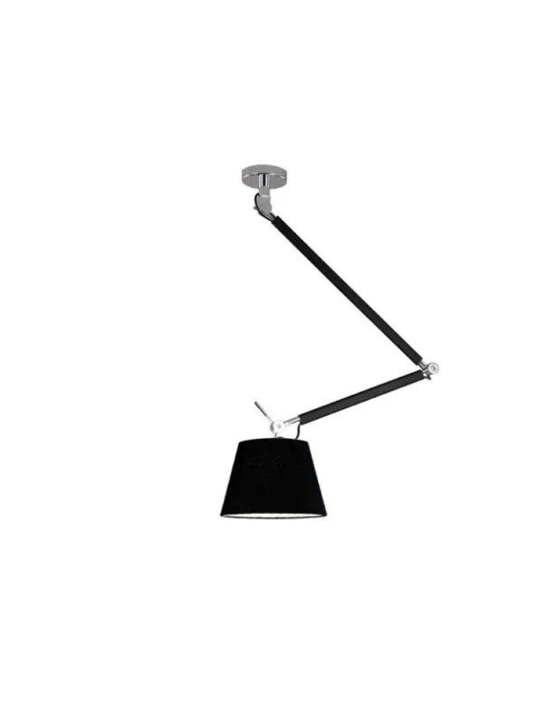 AZzardo ZYTA S 1xE27 Czarny AZ1845 + Abażur 36cm wisząca kolory-swiatla.pl Ograniczona ilość