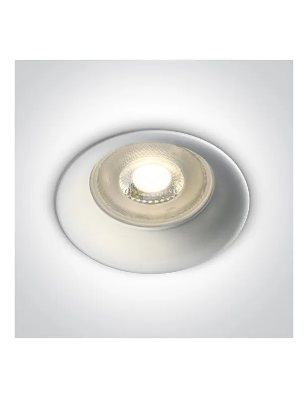 Bestseller One Light Oprawa sufitowa wpust biała Kinusa 10105D2/W kolory-swiatla.pl