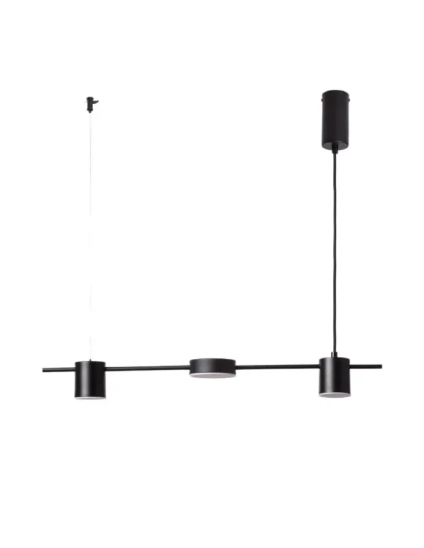 Oferta Abruzzo Lampa Wisząca Liniowa Czarna 75cm 18W Gamorra ABR-LWL-GAM18W-C
