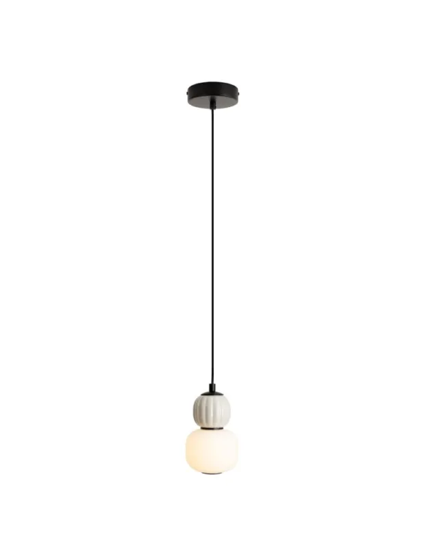 Maxlight Lampa Wiszaca Modern 5W, Opal + Light Grey P0624 Oferta