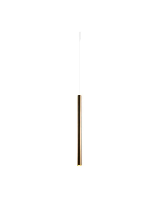 Amplex Lampa wisząca Akadi 1 - Mosiądz polerowany-biała (700 mm) 8884 Premium