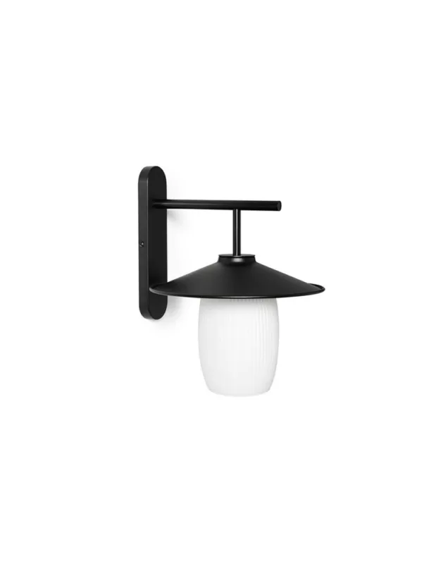 Oferta limitowana UMMO JINGU B czarna lampa ścienna / kinkiet JNB12000