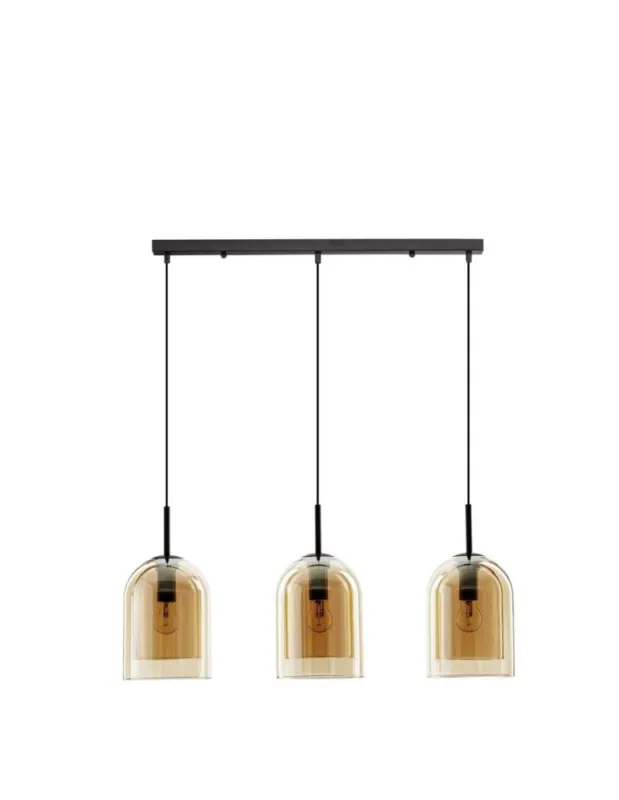 Wybór klientów Luces Exclusivas BONAO Wisząca Nowoczesna czarny 3xΕ27 max 12W LE42644
