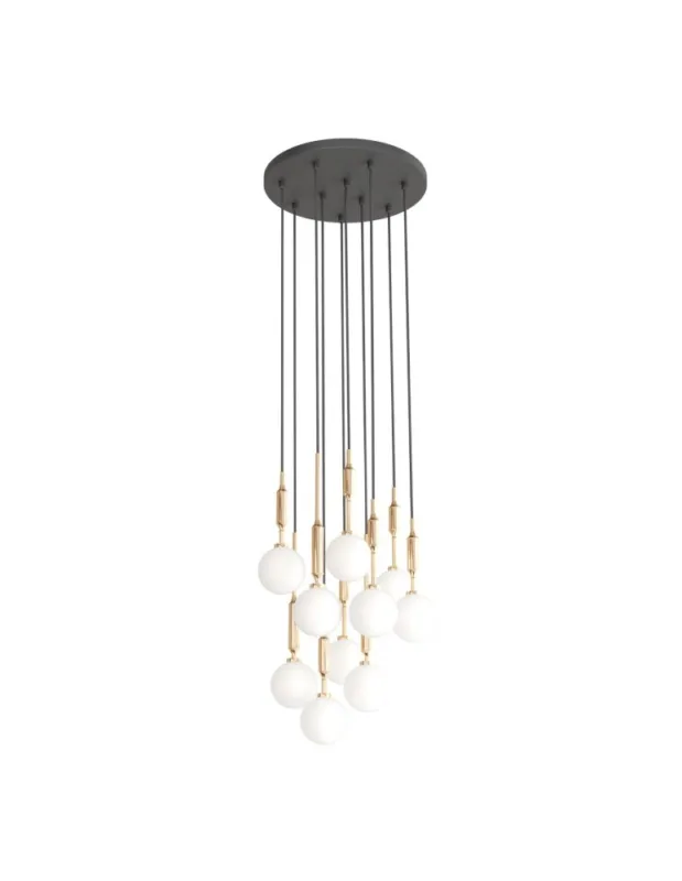 Orlicki Design Ero X Gold 40 Złoty + Biały Opal OR85365 Bezpieczne zakupy