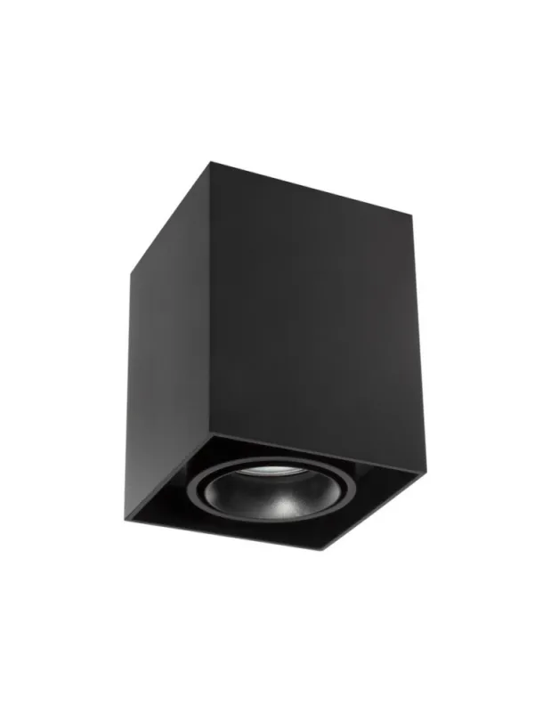 Luces Exclusivas CHIVACOA Natynkowa Spot czarny 1xGU10 max 10W LE61640 Hit sprzedaży