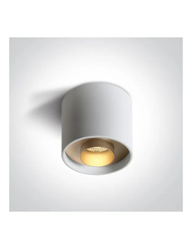 One Light KORFEZ 2 sufitowa 22W 3000K biały 12122D/W/W Popularny