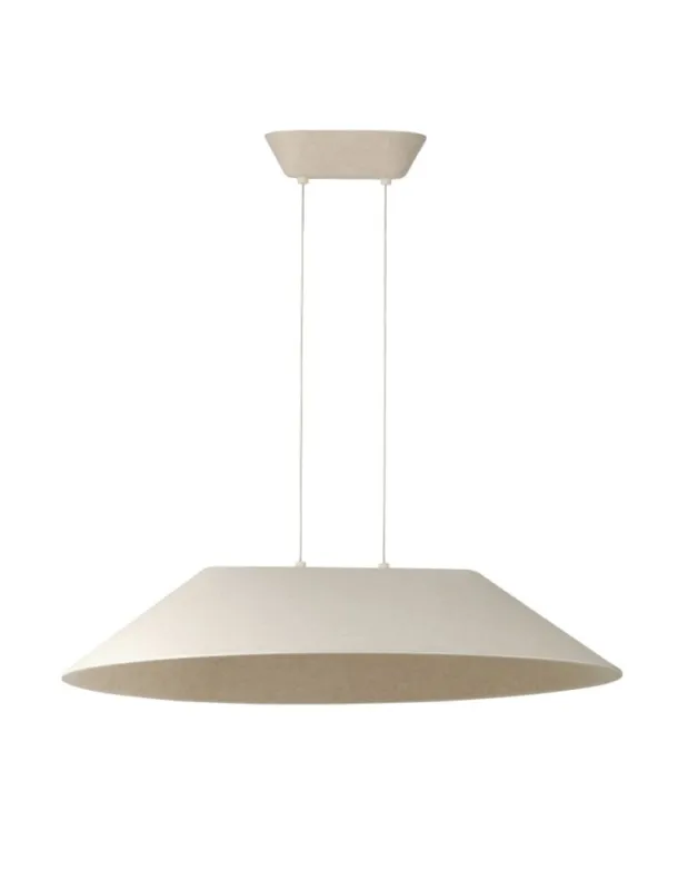 Bezpieczne zakupy Azzardo FELMAN BEIGE Beżowy 1xLED Wisząca Lampa z Filcu Opcja Ściemniania AZ5899