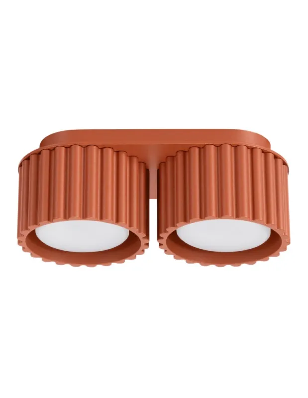 Sollux Plafon AURA 2 ochra czerwona Gx53 SL.1803 Cena promocyjna