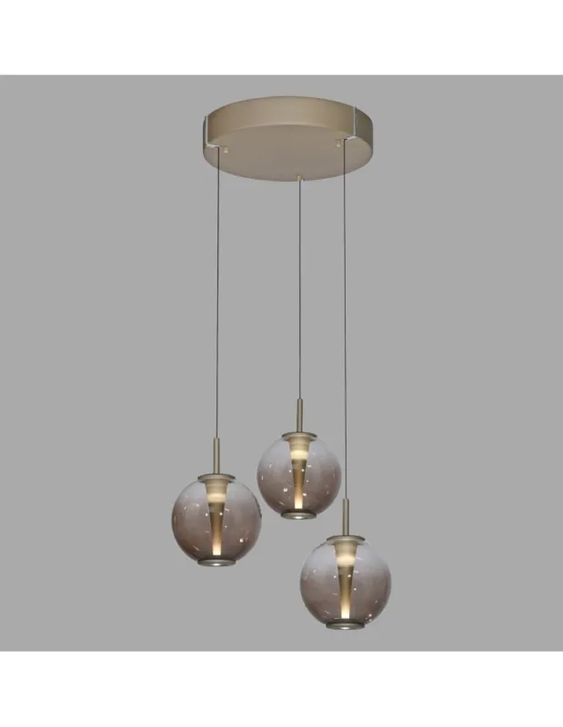 Ograniczona ilość PURE E-INFINITY LAMPA WISZĄCA BRĄZOWY