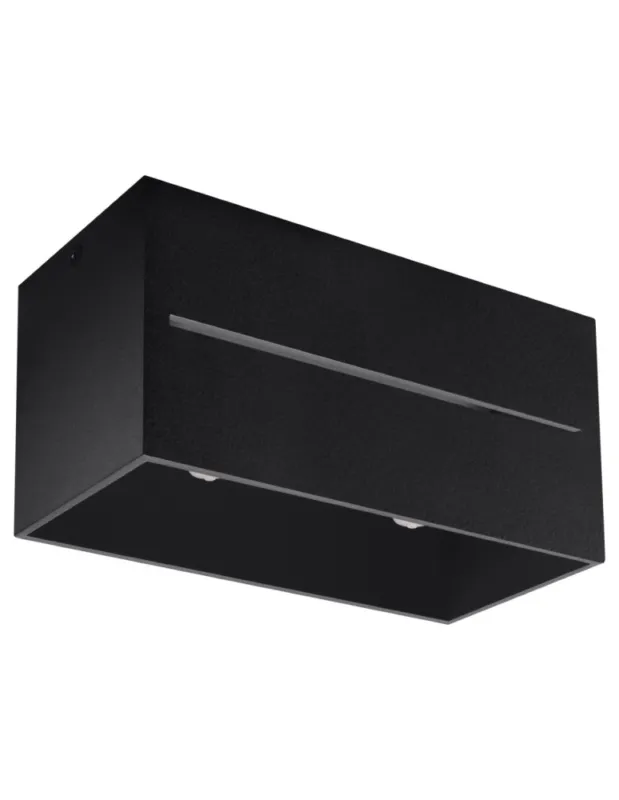 Sollux Plafon LOBO MAXI czarny SL.0384 Ograniczona ilość