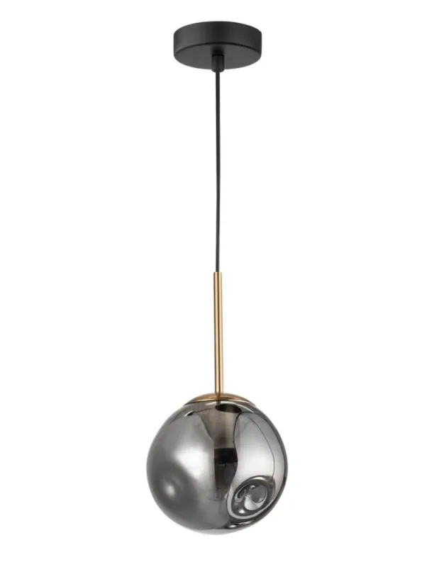 Oferta limitowana Luces Exclusivas CALERA Wisząca 1xE27 LED złoty/chrom LE41930