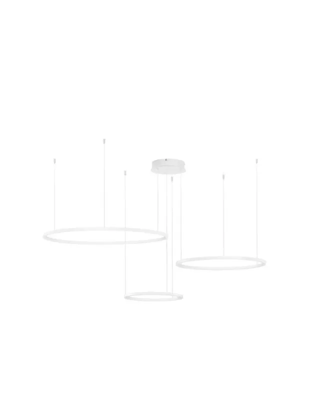 Rabat Luces Exclusivas ABAJO Wisząca Nowoczesna biały 3xLED max 80W 3000K LE43298