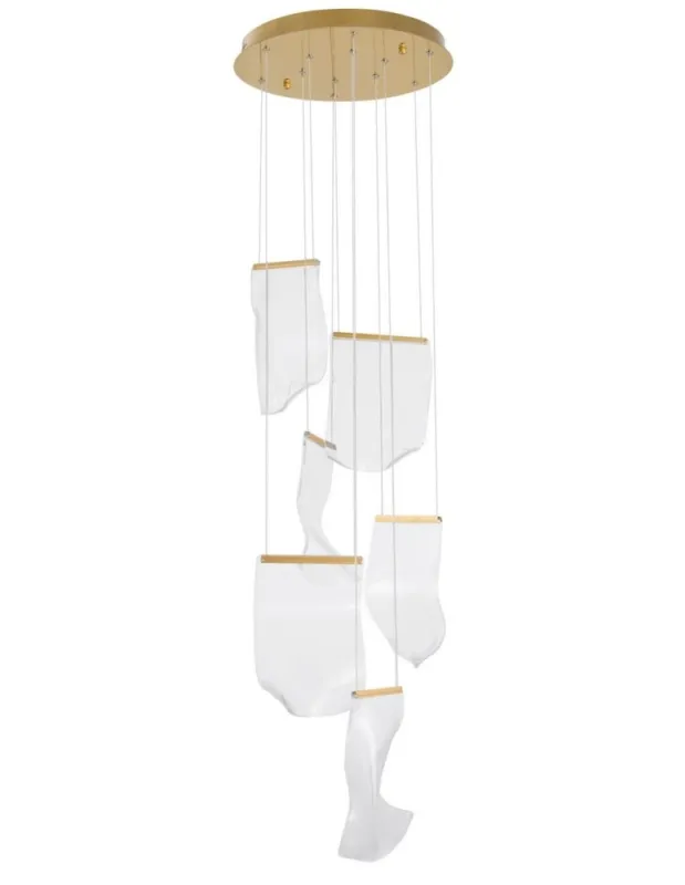 Luces Exclusivas CALI Wisząca LED 39W 2470lm 3000K złoty LE41371 Okazja