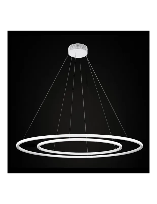 RAMKO Echo Żyrandol 90 + 120 LED 67930 kolory-swiatla.pl Premium