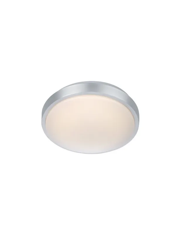 Zniżka Markslojd MOON 28cm Led Aluminium/Biały 105958 Plafon kolory-swiatla.pl