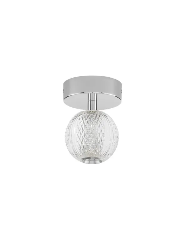 Luces Exclusivas PONCE Sufitowa Nowoczesna srebrny i odcienie srebra 1xLED max 6W 3200K LE43474 Okazja
